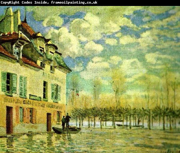 Alfred Sisley oversvamning i port
